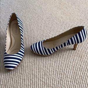 Kelly & Katie striped heel